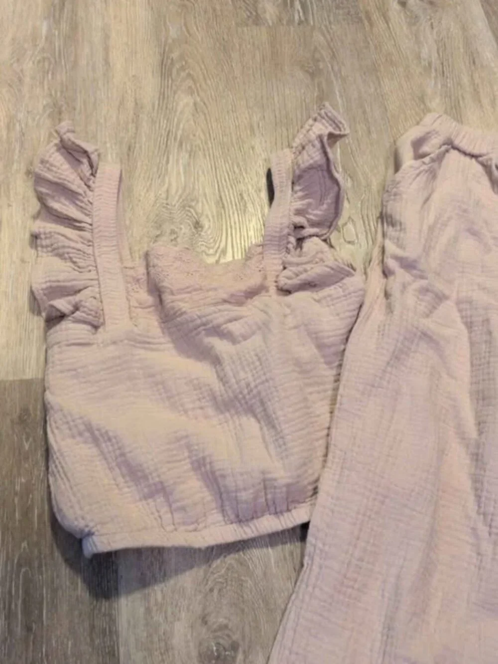 Bearpaw Girls Size 12 Gauze 2-Piece Set